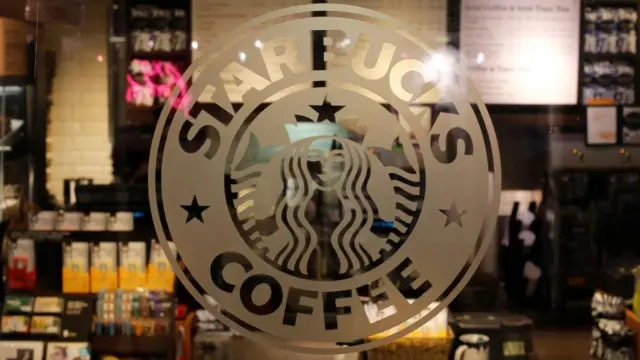 A Starbucks coffee shop in New York