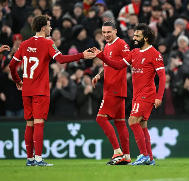 Liverpool celebrate