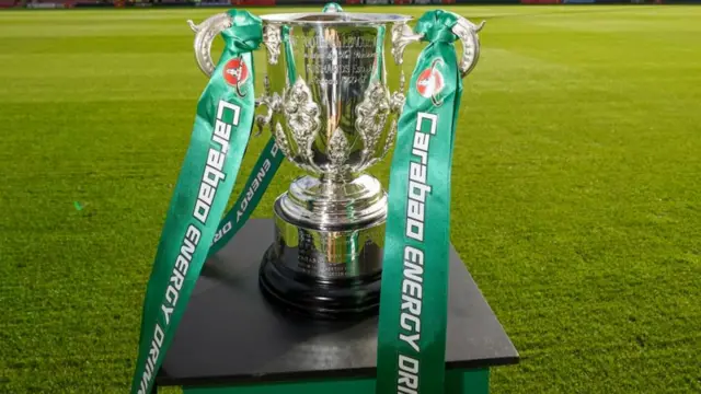 The Carabao Cup trophy