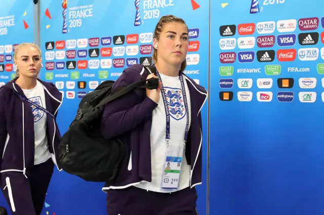 Mary Earps at the 2019 Women's World Cup