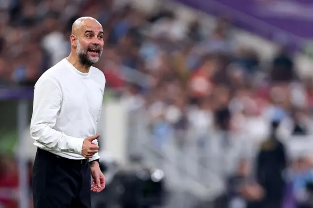 Manchester City boss Pep Guardiola