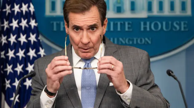 John Kirby at the White House press briefing