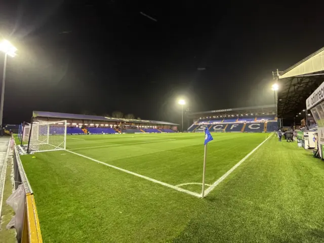 Edgeley Park, home of Stockport County