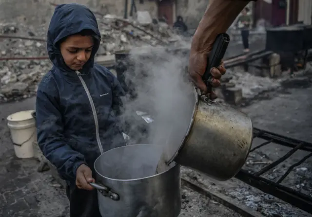 Child in Gaza on 22 December