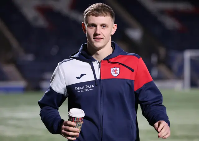 Raith Rovers striker Jack Hamilton