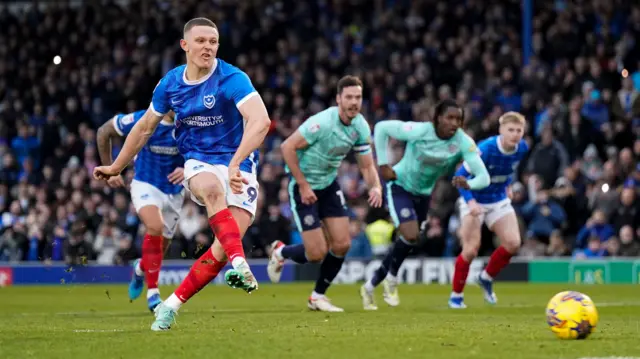 Colby Bishop scores for Portsmouth