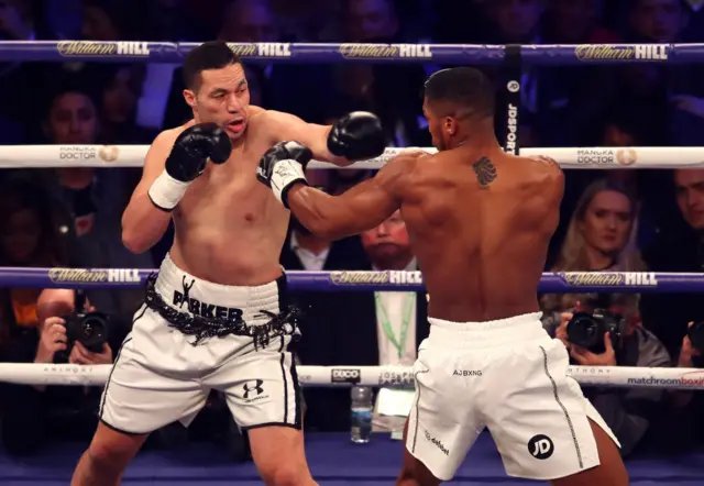 Joseph Parker v Anthony Joshua