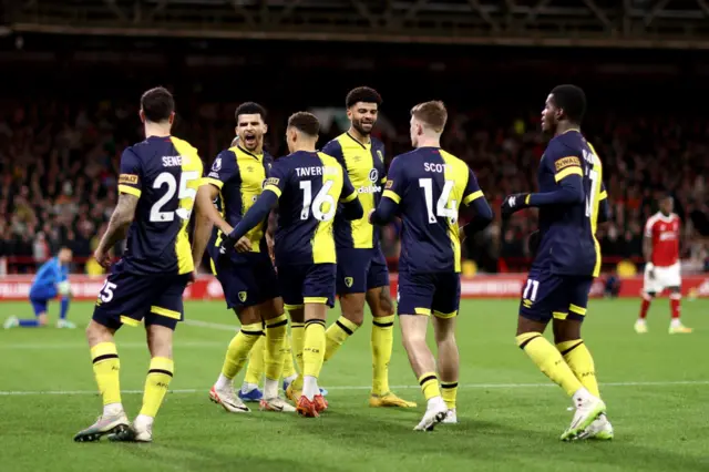 Bournemouth celebrate