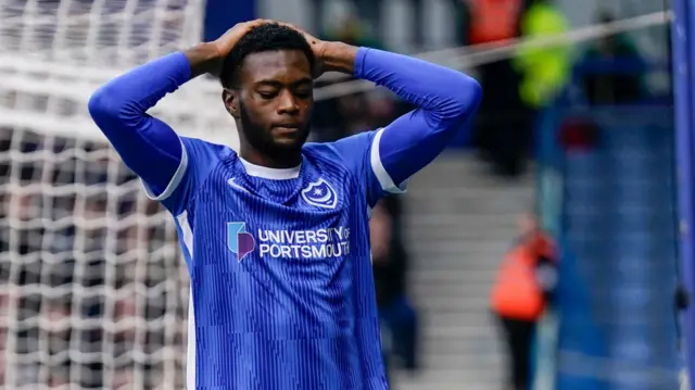 Portsmouth players disappointed