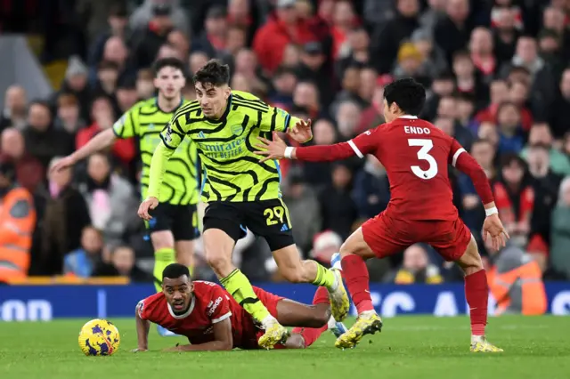 Kai Havertz and Endo