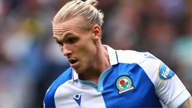 Blackburn Rovers' Arnor Sigurdsson