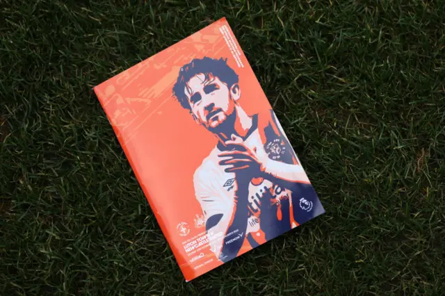 Tom Lockyer on Luton Town programme