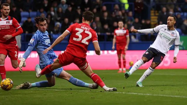 Josh Dacres-Cogley scores for Bolton