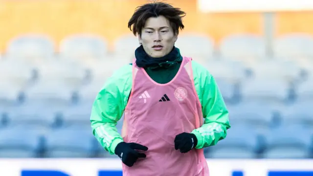 Celtic striker Kyogo Furuhashi