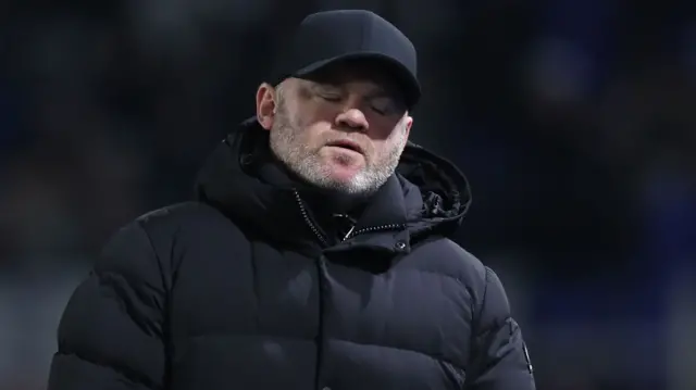 Wayne Rooney dejected