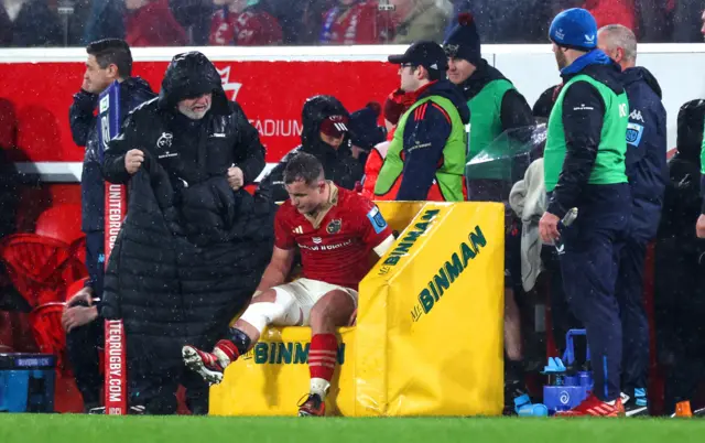 It's 10 minutes in the sin-bin (and Limerick rain) for Munster's Craig Casey