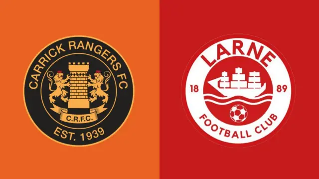 Carrick Rangers v Larne