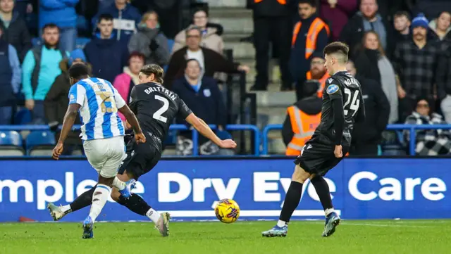 Jaheim Headley scores for Huddersfield