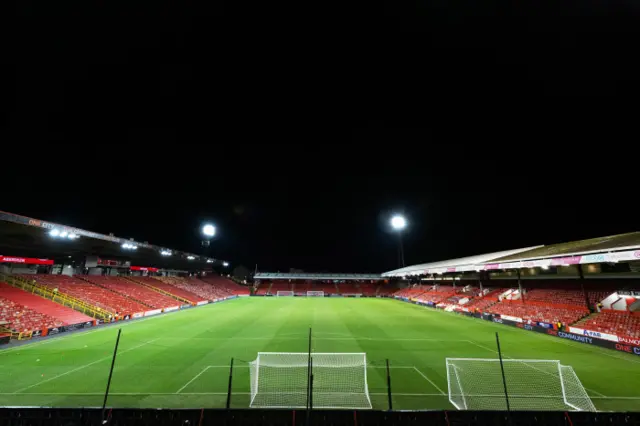 General view of Pittodrie