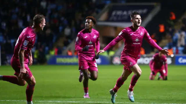 Swansea celebrate