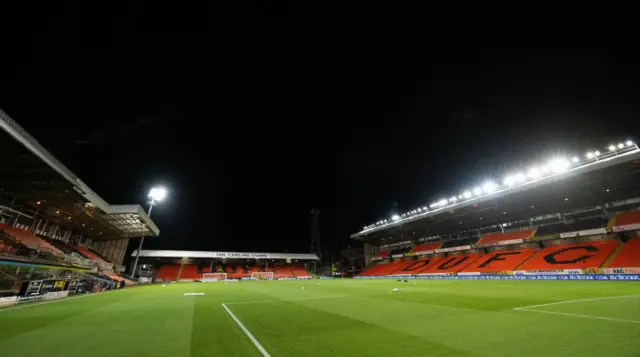 Tannadice Park ahead of Dundee United v Partick Thistle