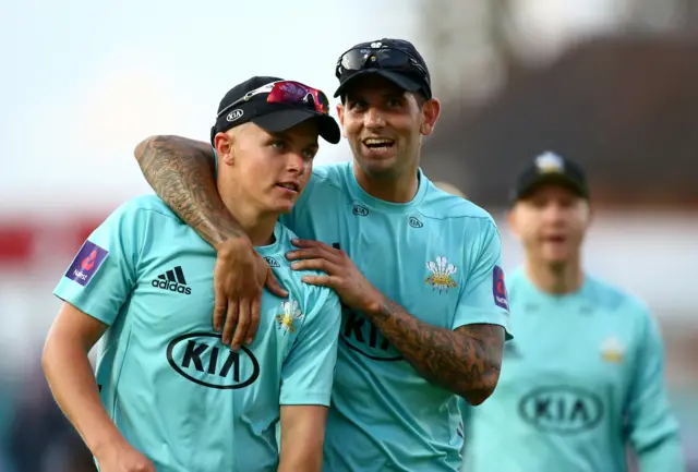 Sam Curran & Jade Dernbach