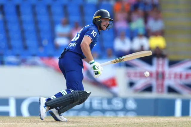 Jos Buttler batting