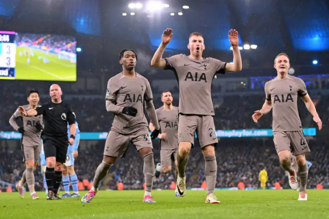 Dejan Kulusevski celebrates