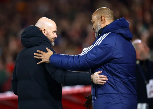 Erik ten Hag and Nuno Espirito Santo