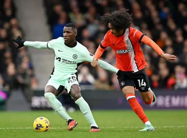 Moises Caicedo and Tahith Chong