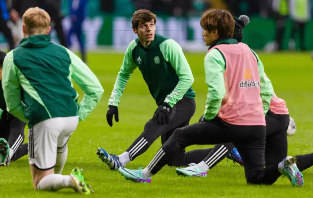 Celtic warm up