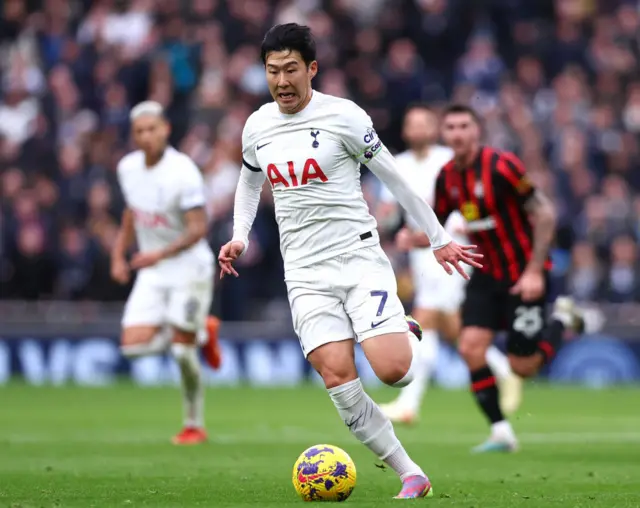 Tottenham's Son Heung-min