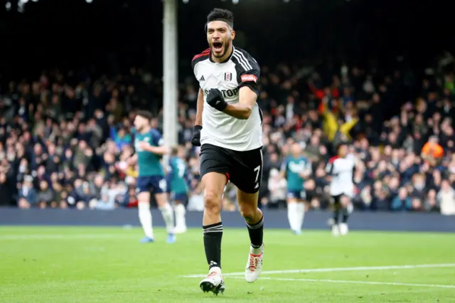 Raul Jimenez scores for Fulham