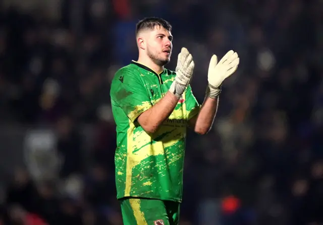 Ramsgate keeper Tom Hadler