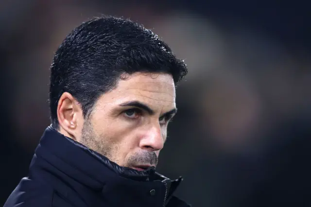 Arsenal manager Mikel Arteta