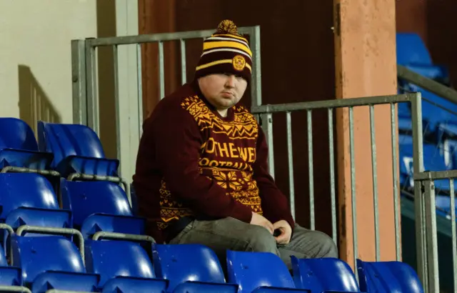 Sad Motherwell fan