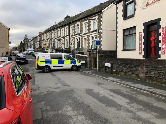 Moy Road in Aberfan