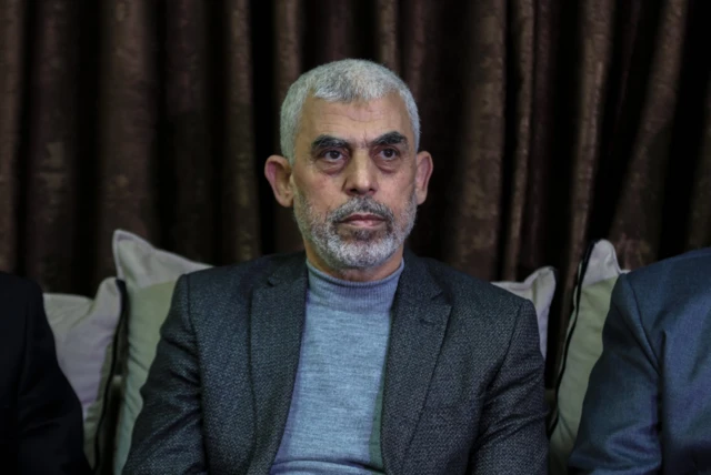 Hamas Gaza leader Yahya Al Sinwar