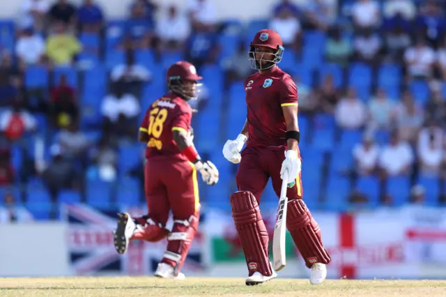 Shai Hope and Sherfane Rutherford