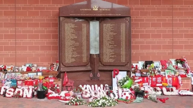 Memorial of 97 Hillsborough victims