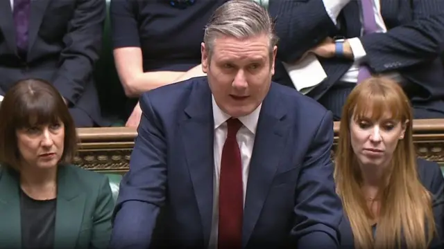 Sir Keir Starmer at PMQs