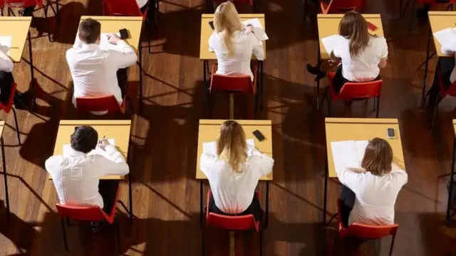 Children in a classroom