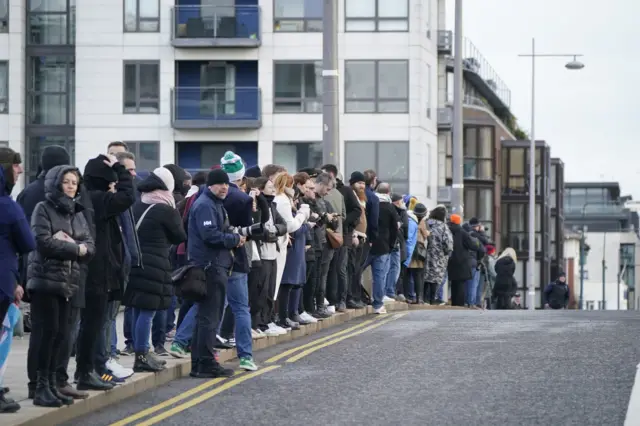 Shane MacGowan funeral procession