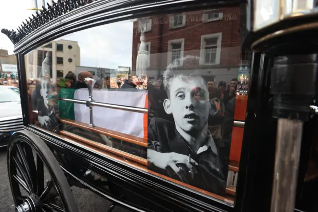 Shane MacGowan procession