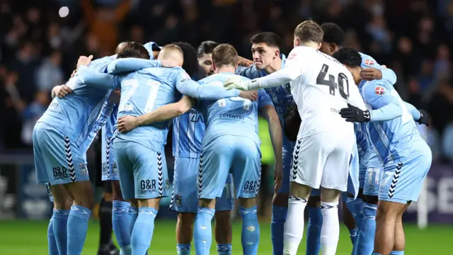 Coventry huddle