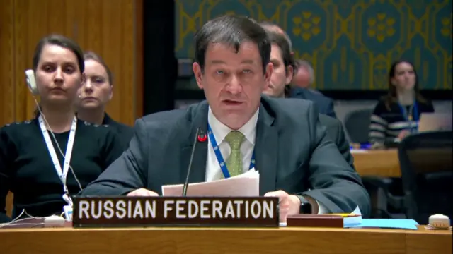 Russia's UN Security Council representative