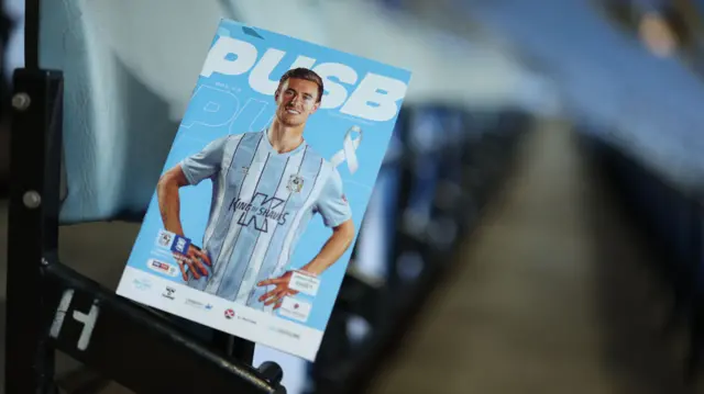 Coventry City programme