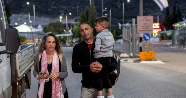 Yael Noy (left) drives sick Palestinians, mostly children, across checkpoints to hospital appointments in Israel