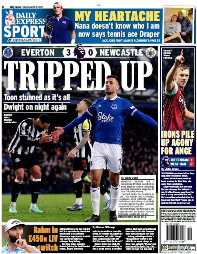 Express back page