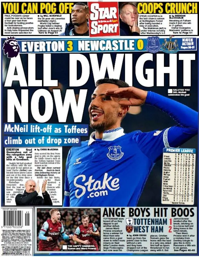 Star back page